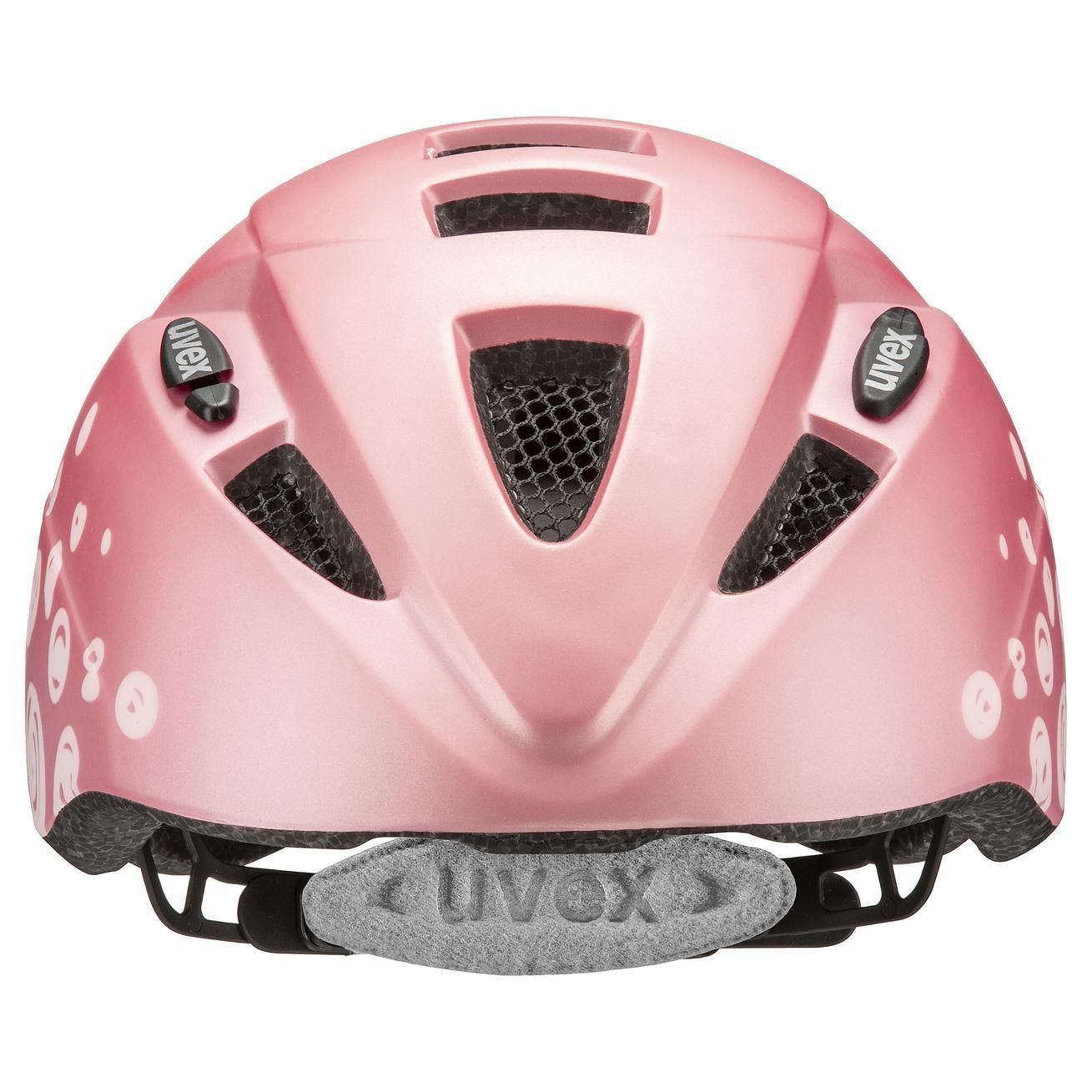 cyklistická prilba uvex kid 2 cc pink polka dots mat 46-52 cm